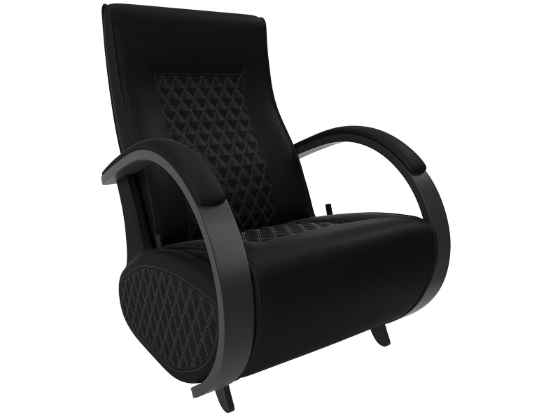 Кресло-глайдер Balance 3 с накладками Vegas Lite Black венге