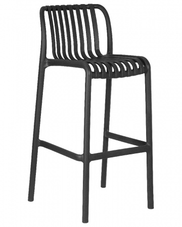 Барный стул DOBRIN CHLOE BAR LMZL-PP777, темно-серый