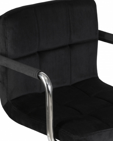 Офисное кресло для персонала DOBRIN TERRY LM-9400 черный велюр (MJ9-101)