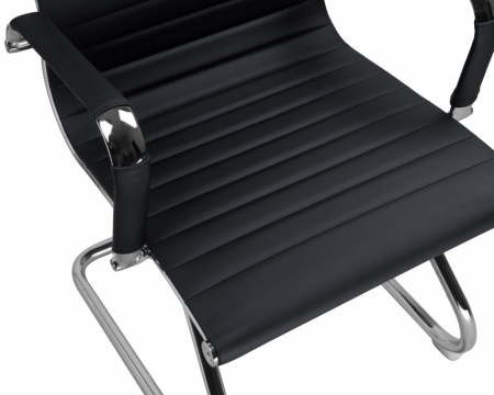 Офисное кресло для посетителей DOBRIN CODY LMR-102N черное