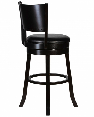 Полубарный стул DOBRIN TONY COUNTER LMU-4292, цвет капучино, черный