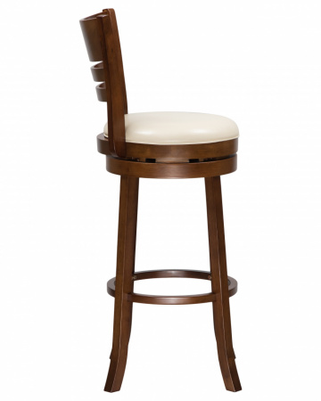 Барный стул Dobrin WILLIAM BAR LMU-9393 шоколад, кремовый
