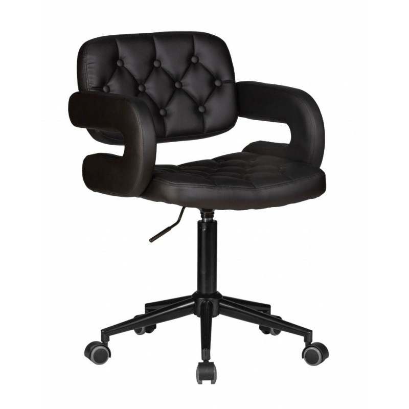 Офисное кресло для персонала DOBRIN LARRY BLACK LM-9460-BlackBase, черный