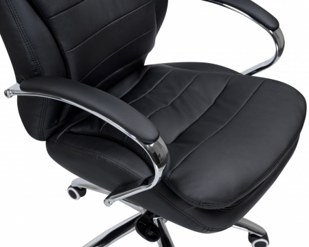 Офисное кресло для руководителей DOBRIN LYNDON LMR-108F черное