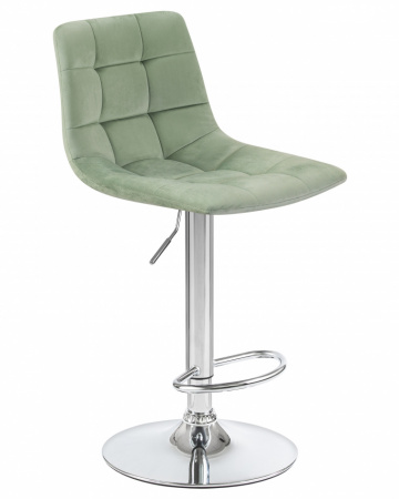 Барный стул TAILOR LM-5017 пудрово-мятный велюр DOBRIN