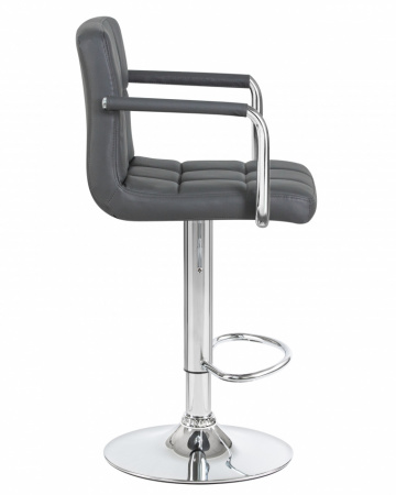 Барный стул KRUGER ARM LM-5011 серый DOBRIN