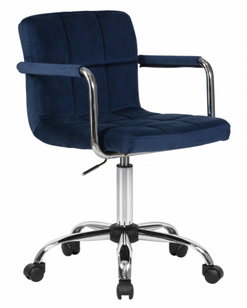 Офисное кресло для персонала DOBRIN TERRY LM-9400 синий велюр (MJ9-117)