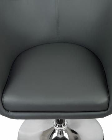 Кресло дизайнерское DOBRIN EDISON LM-8600 серый