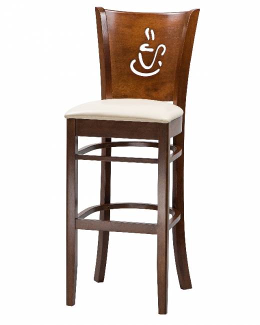 Барный стул DOBRIN JERRY BAR LMU-9131 шоколад, кремовый